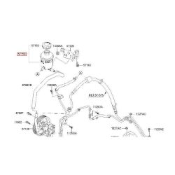 Imagem de Reservatório da Direção Hidráulica KIA MOTORS BONGO - KIA MOTORS 571504E060