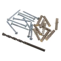 Imagem de Kit Prático com Buchas/Parafusos/Brocas 6MM 21 Peças - BEMFIXA 3372