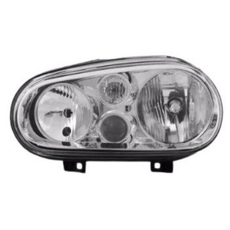 Imagem de Farol Principal VOLKSWAGEN GOLF Lado Esquerdo Regulagem Manual com Auxiliar H7/H1/H3 - AUTOMOTIVE IMPORTS BR123142