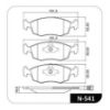 Imagem de Pastilha de Freio Dianteira FIAT STILO Sistema Teves - COBREQ N541