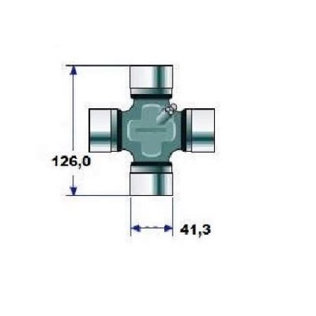 Imagem de Cruzeta do Cardan - MERITOR 801031