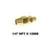 Imagem de Conector Macho com Porca 14 Npt para Tubo 12mm - ROCHEPECAS 007611058034