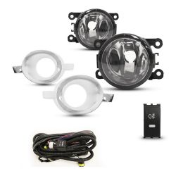 Imagem de Kit Farol Auxiliar NISSAN FRONTIER com Aro Cromado - AUTOMOTIVE IMPORTS ZN4646068