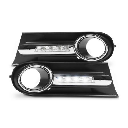 Imagem de Moldura da Lanterna Diurna DLR (Par) VOLKSWAGEN GOL com Furo com Led - AUTOMOTIVE IMPORTS ZN5959026