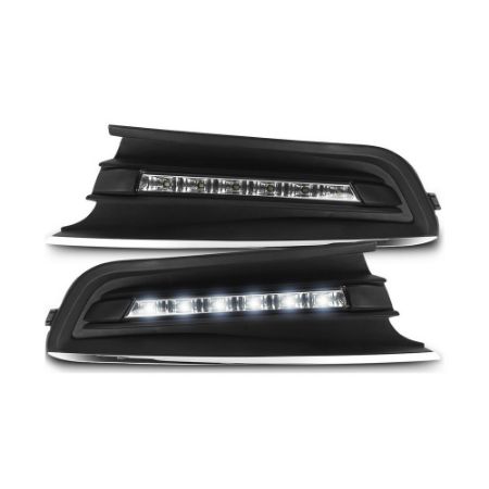 Imagem de Grade do Para-choque Dianteiro VOLKSWAGEN GOL DLR Led Cromado (Par) - AUTOMOTIVE IMPORTS ZN5959025