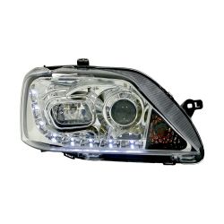 Imagem de Farol Principal RENAULT LOGAN Lado Direito Cromado com Led - AUTOMOTIVE IMPORTS ZN222267R