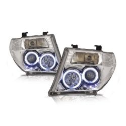 Imagem de Farol Principal (Par) NISSAN FRONTIER Cromado com Led com Projetor - AUTOMOTIVE IMPORTS ZN1313173