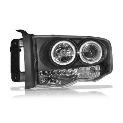 Imagem de Farol Principal (Par) DODGE RAM Máscara Negra com Led com Projetor - AUTOMOTIVE IMPORTS ZN1313412