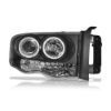 Imagem de Farol Principal (Par) DODGE RAM Máscara Negra com Led com Projetor - AUTOMOTIVE IMPORTS ZN1313412
