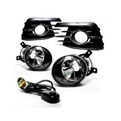 Imagem de Kit Farol Auxiliar VOLKSWAGEN GOL/VOYAGE Botão Redondo Cromado com Moldura - AUTOMOTIVE IMPORTS ZN4545043