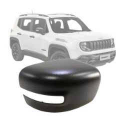 Imagem de Capa do Retrovisor Externo JEEP RENEGADE Lado Direito Preto com Furo Pisca - AUTOMOTIVE IMPORTS BR999416