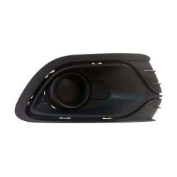 Imagem de Grade do Farol de Milha RENAULT LOGAN Lado Esquerdo Preta sem Furo - AUTOMOTIVE IMPORTS BR1085