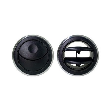 Imagem de Difusor de Ar Preto Aro Cromado - AUTO QUALITY DF510FC