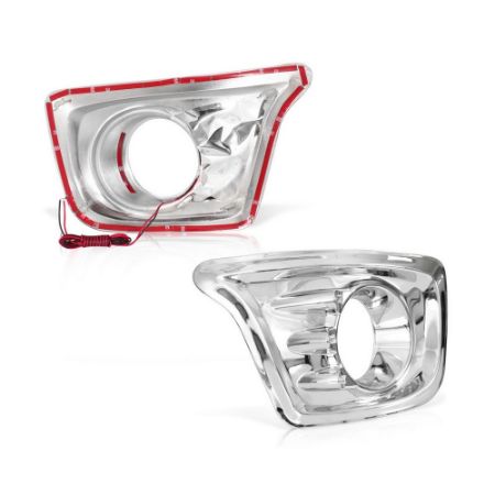 Imagem de Moldura do Farol de Milha (Par) TOYOTA HILUX Cromada - AUTOMOTIVE IMPORTS ZN2626144