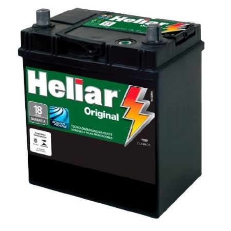 Imagem de Bateria 50Ah Polo Lado Direito - HELIAR HG50JD