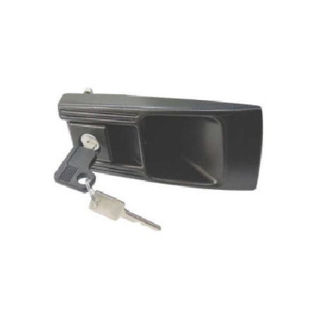 Imagem de Maçaneta Externa da Porta Dianteira CHEVROLET - GM CARAVAN/OPALA Lado Esquerdo Preta com Chave - DISK BOR F102840287