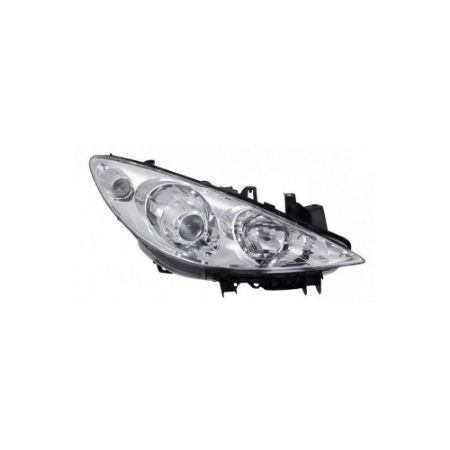 Imagem de Farol Principal PEUGEOT 307/307 SW Lado Esquerdo Máscara Cromada - CAMBUCI IMPORTS 030667