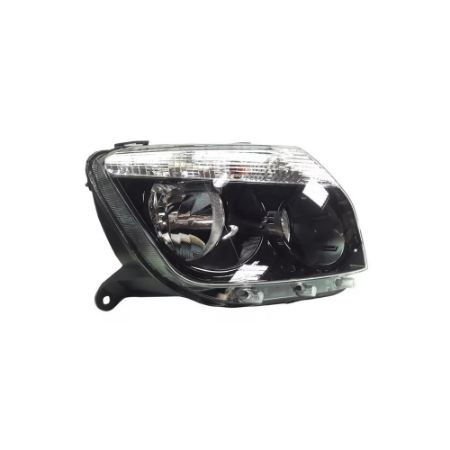 Imagem de Farol Principal RENAULT DUSTER Lado Direito Máscara Negra - VIA EXPRESSA RN0615LD