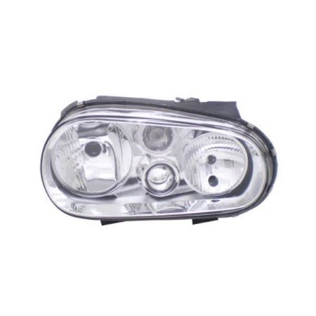 Imagem de Farol Principal VOLKSWAGEN GOLF Lado Direito Máscara Cromada Regulagem Manual H1/H7 - CAMBUCI IMPORTS 035512