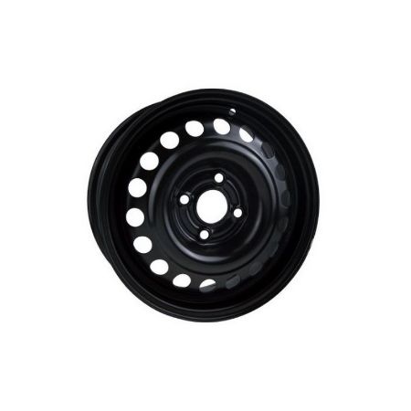 Imagem de Roda de Ferro Aro 14 Pol. 4 Furos Preta 14X5,5 Pol. - FORD 1S551007BA