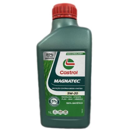 Óleo de Motor 5W20 Sn Magnatec Sintético 1L - CASTROL | MercadoCar Óleo de Motor 5W20 Sn Magnatec Sintético 1L - CASTROL | MercadoCar