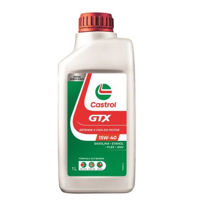 Óleo de Motor Castrol 15W40 API SL Antiborra GtX Mineral 1L