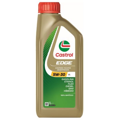 Óleo de Motor 5W30 LL Edge 100% Sintético - CASTROL - 1L | MercadoCar