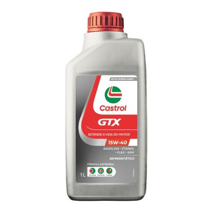 CASTROL Óleo de Motor 15W40 GTX Ultraclean Semi-Sintético 1L