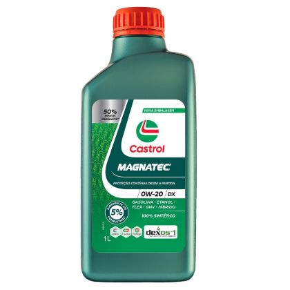 Óleo de Motor CASTROL 0W20 Dx Sp Magnatec Sintético 1L - Proteção