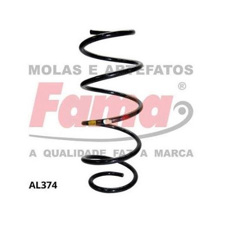 Imagem de Par de Mola de Suspensão Dianteira FIAT GRAND SIENA/UNO com Ar-condicionado - FAMA AL374