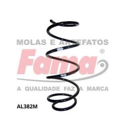 Imagem de Par de Mola de Suspensão Dianteira FIAT PALIO com Ar-condicionado com Direção Hidráulica - FAMA AL382M
