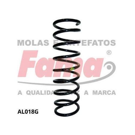 Imagem de Par de Mola de Suspensão Traseira FORD KA - FAMA AL018G