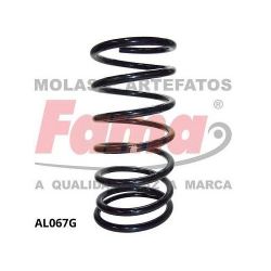 Imagem de Par de Mola de Suspensão Traseira - FAMA AL067G