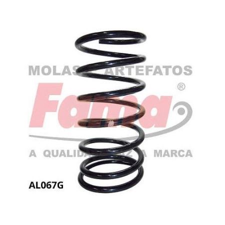 Imagem de Par de Mola de Suspensão Traseira - FAMA AL067G