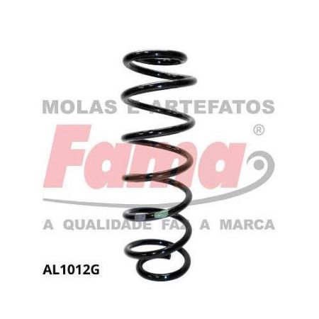Imagem de Par de Mola de Suspensão Traseira FORD FIESTA - FAMA AL1012G