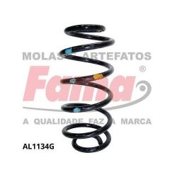 Imagem de Par de Mola de Suspensão Traseira CHEVROLET - GM JOY/ONIX - FAMA AL1134G