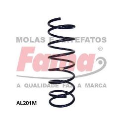 Imagem de Par de Mola de Suspensão Dianteira VOLKSWAGEN PASSAT com Ar-condicionado - FAMA AL201M