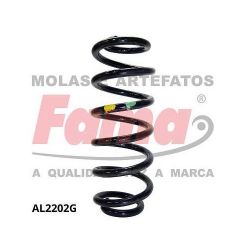 Imagem de Par de Mola de Suspensão Traseira VOLKSWAGEN GOLF - FAMA AL2202G