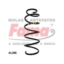 Imagem de Par de Mola de Suspensão Dianteira FIAT PALIO com Ar-condicionado - FAMA AL388