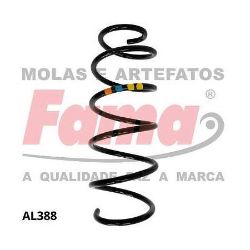 Imagem de Par de Mola de Suspensão Dianteira FIAT PALIO sem Ar-condicionado - FAMA AL389
