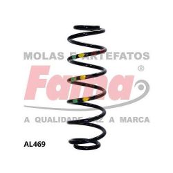 Imagem de Par de Mola de Suspensão Traseira CITROEN C4 - FAMA AL469