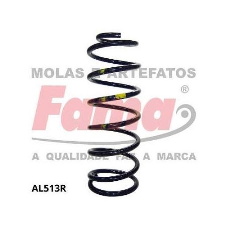 Imagem de Par de Mola de Suspensão Traseira TOYOTA HILUX Blindado - FAMA AL513R