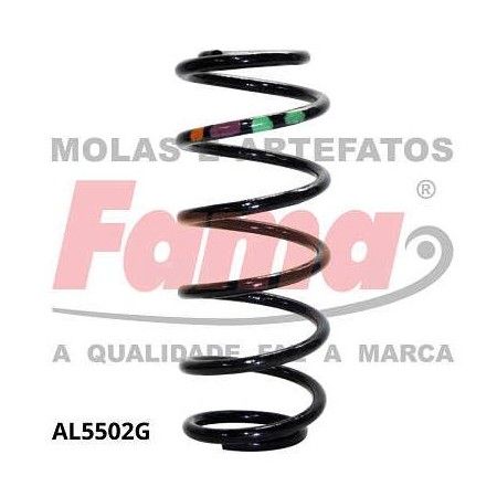 Imagem de Par de Mola de Suspensão Traseira TOYOTA ETIOS - FAMA AL5502G