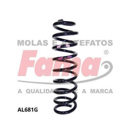 Imagem de Par de Mola de Suspensão Traseira RENAULT MEGANE - FAMA AL681G