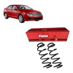 Imagem de Par de Mola de Suspensão Traseira FORD FUSION - FAMA AL1017