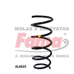 Imagem de Par de Mola de Suspensão Dianteira RENAULT DUSTER com Ar-condicionado Mecânica - FAMA AL6633