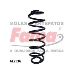 Imagem de Par de Mola de Suspensão Traseira VOLKSWAGEN BORA /GOLF - FAMA AL253G