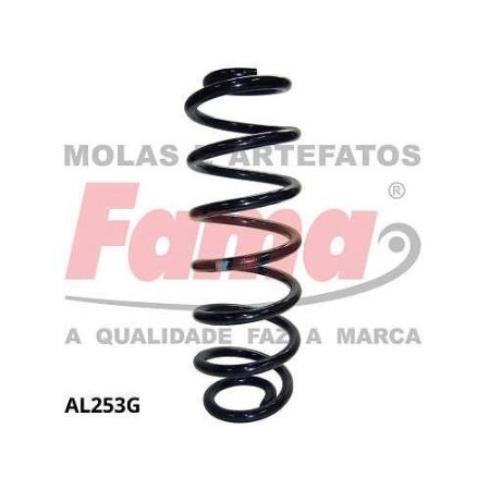 Imagem de Par de Mola de Suspensão Traseira VOLKSWAGEN BORA /GOLF - FAMA AL253G