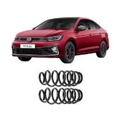 Imagem de Par de Molas de Suspensão Traseira VOLKSWAGEN VIRTUS - FAMA AL2210