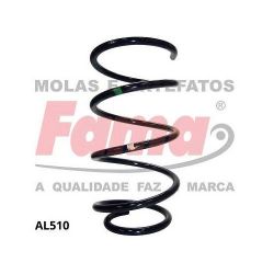 Imagem de Par de Mola de Suspensão Dianteira TOYOTA COROLLA com Ar-condicionado - FAMA AL510